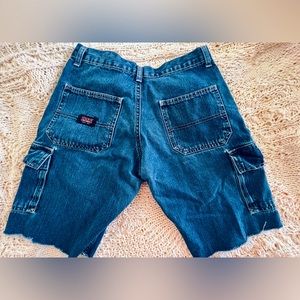 WRANGLER ORIGINALS dark blue cut shorts with front & back pockets 💙